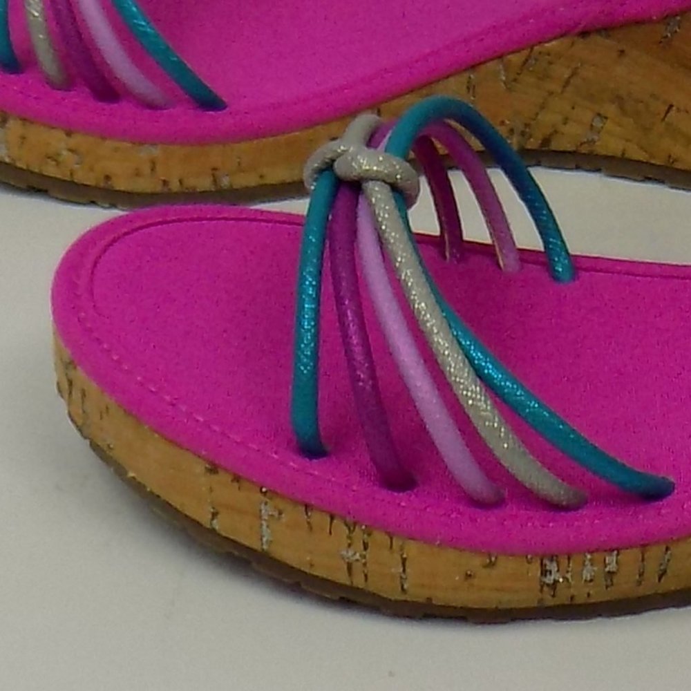 Skechers KIDS Tikis 86411L Silver/Multi Size 5 - Picture 10 of 12